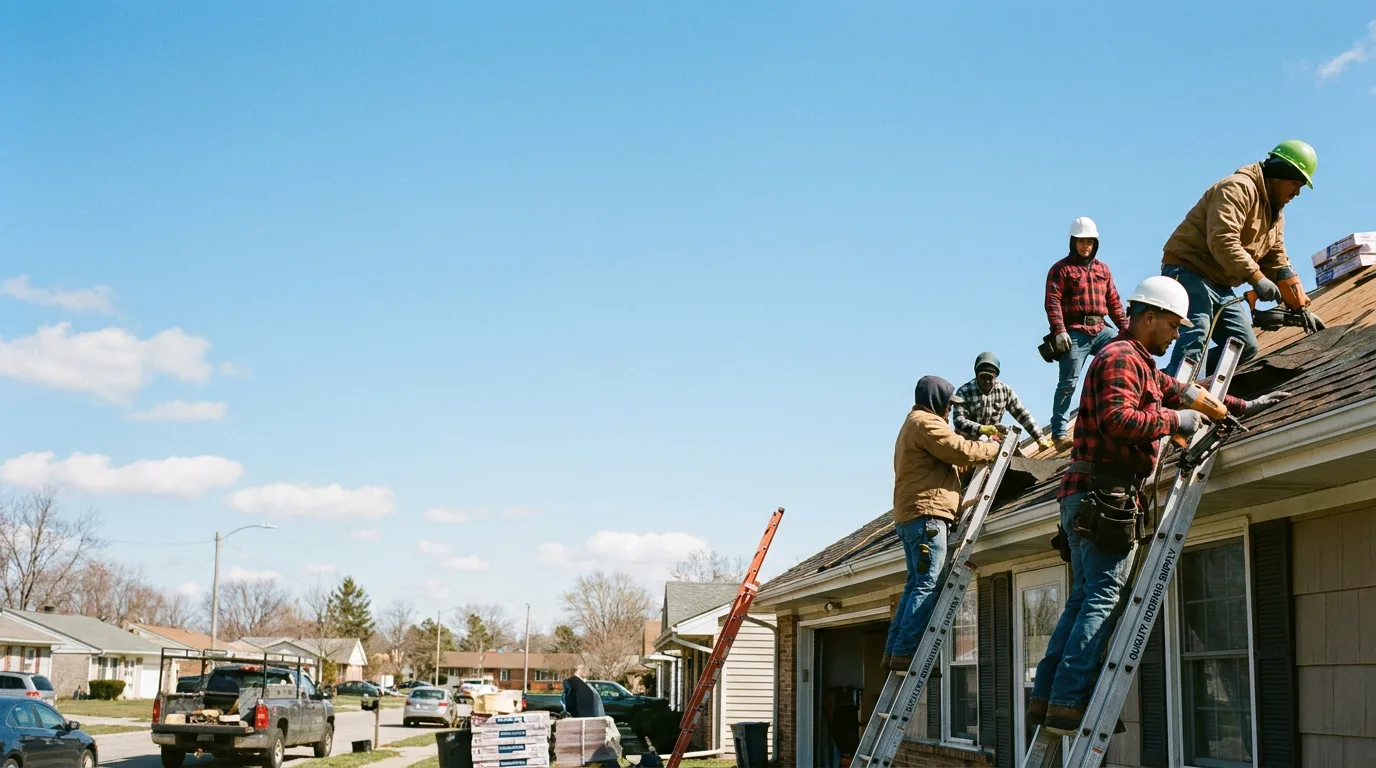 Roofing in Elmwood Park, IL near me